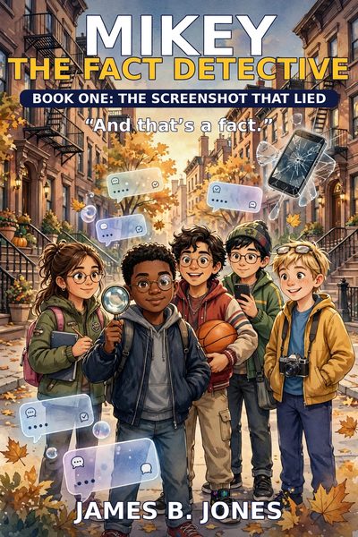 Cover of Mikey the Fact Detective: The Screenshot That Lied